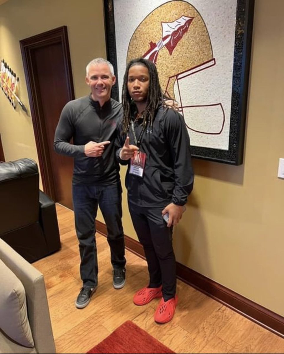 Doopah1's tweet photo. After A Great Visit , I Am Blessed To Say That I Have Earned A(n) Offer From Florida State University ! #GoNoles🍢 @therealkwat @Coach_Norvell @r81dugans @TrainerOfSpeed  @RWrightRivals @ChadSimmons_ @Mansell247 @on3 @EddieWillingha2 @Coach_Barfield @Cavalier_Sports https://t.co/xXaW7paN3r