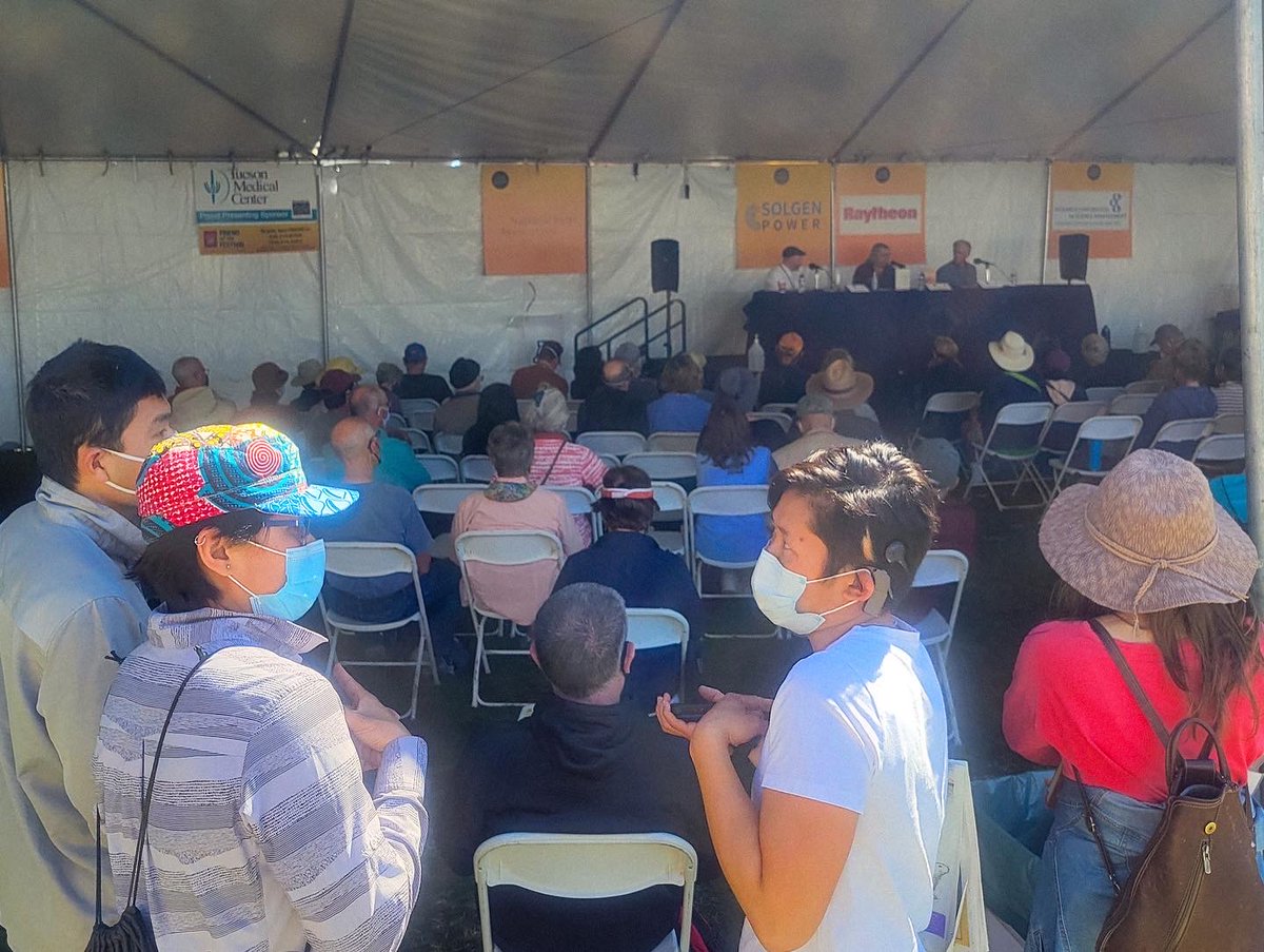 It’s a beautiful day at #ScienceCity2022. Join us at the @TFOB and look for the giant green balloons to get in on the action today and tomorrow! Be sure to check out the #ScienceStage and open house events on your visit.