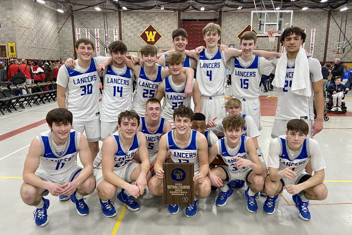<a href="/BC_Hoops/">BCHoops</a> <a href="/wiaawistate/">WIAA State Tournaments</a> Sectional Champions! Details on state to come out soon. Congrats!!