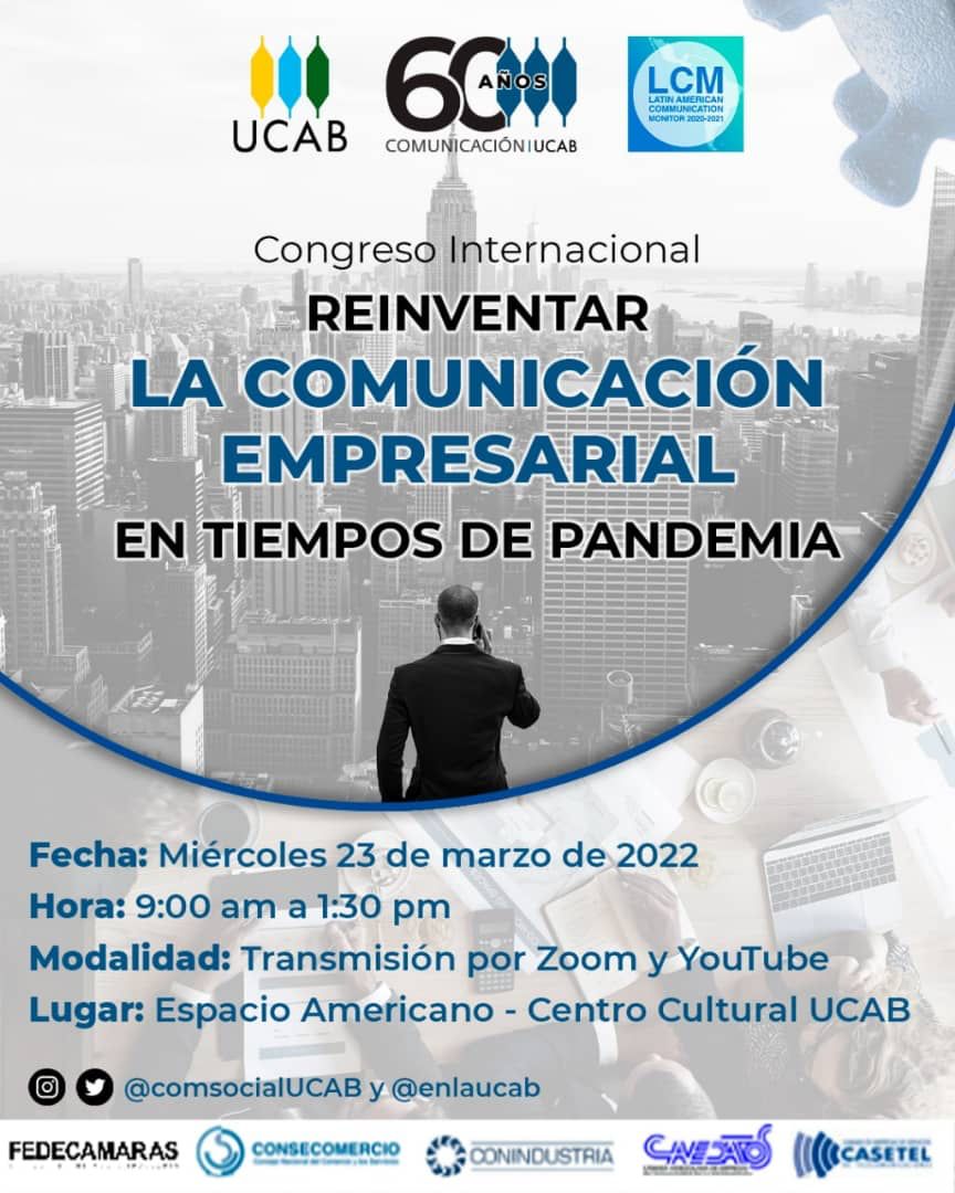 #comunicadorescorporativos se reinventan en tiempos de pandemia 👇El enlace para registrarse en el foro es el siguiente: bit.ly/CongresoUCAB20…