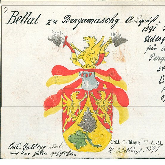 thecoadb's tweet photo. #Bellat zu #Bergamaschg August. Dipl. v. Rudolf II.
1591 Juli 23. für Augustin Belatgen
#heraldry https://t.co/bZqEwsrVhi