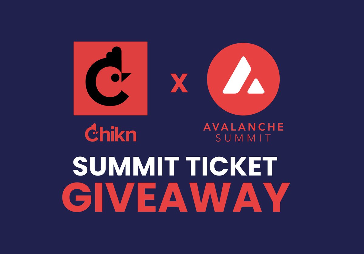 chikn_nft's tweet photo. Roostr is coming. 🐔

The MINT for the most anticipated #AVAX #NFT of 2022 is on 31st March.

In the spirit of NO FOMO, we’re giving away 1 TICKET to the #AvalancheSummit 🤯

To Enter:
- Like, RT &amp; Follow.
- ‘State your case’ creatively in comments.
- Join https://t.co/oookDhTEDW https://t.co/0stOyyFuEY