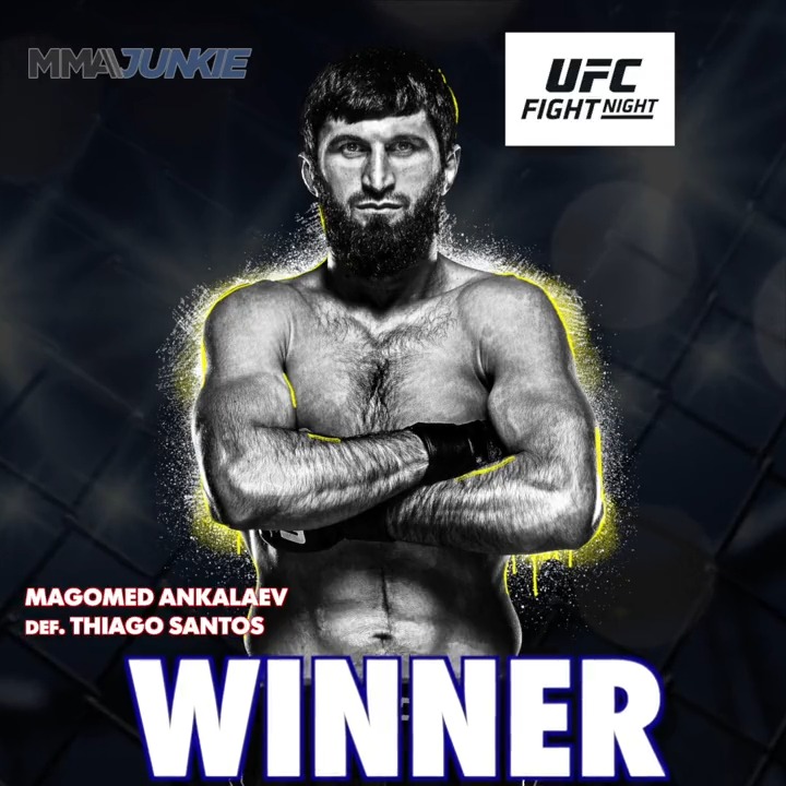 UFC Fight Night: Santos vs Ankalaev Results