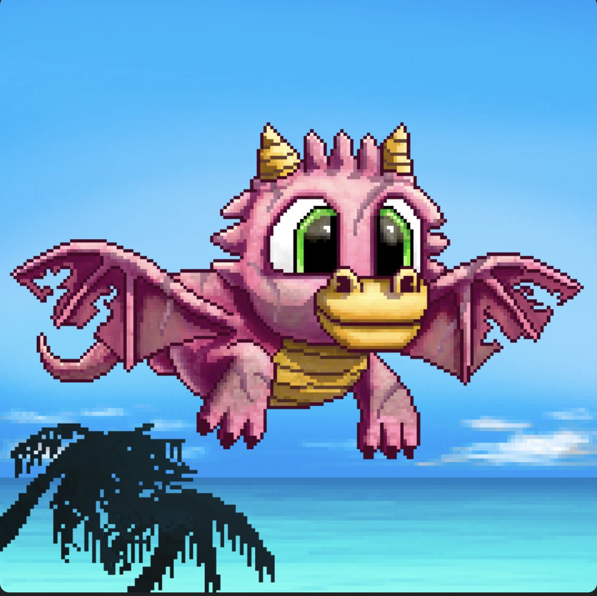 Just Minted this <a href="/SukoshiDragonz_/">Sukoshi Dragonz | only 400 | Sold out!</a>  🤩🤩🤩