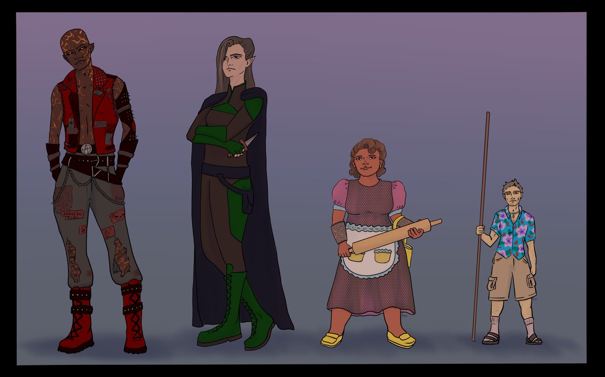 Aubrithe1's tweet photo. Did some character portraits of the @GrandsPod crew! Really wanted to try my hand at everyone
#FANART #GrandsPod https://t.co/65NN3Tezt4