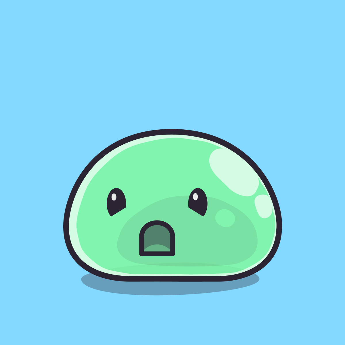 CuteSlimeking1's tweet photo. Hi! Art Lovers!

2nd Gen Cute Slime #2 on your screen!
For sale at @Opensea 🔥
I would be very grateful 😍 if you could support me 🤲.

#Opensea #NFT #NFTfamily #NFTCommunity #Art #Illustration #ArtistOnTwitter https://t.co/1S8S3bHSwy