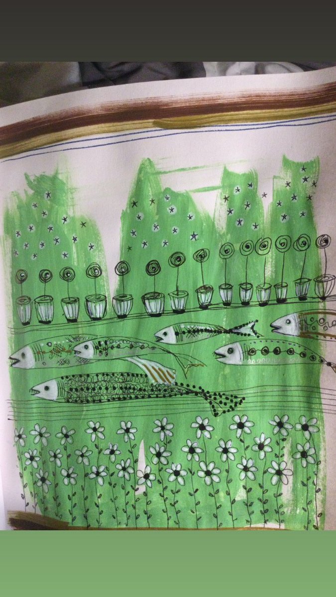 rosipatiart's tweet photo. Night studio fish sequence @jerrysaltz https://t.co/qHWLSfjuHm