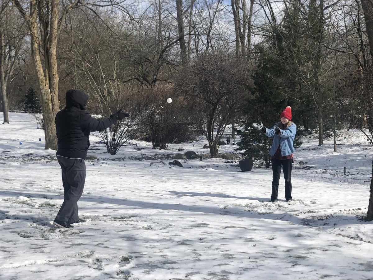 MelissainJax's tweet photo. Most people run to the sun for spring break. We’re excited to visit the family in Ohio and see some snow! ❄️ #springbreaksnow https://t.co/k11Zyi9Ptz