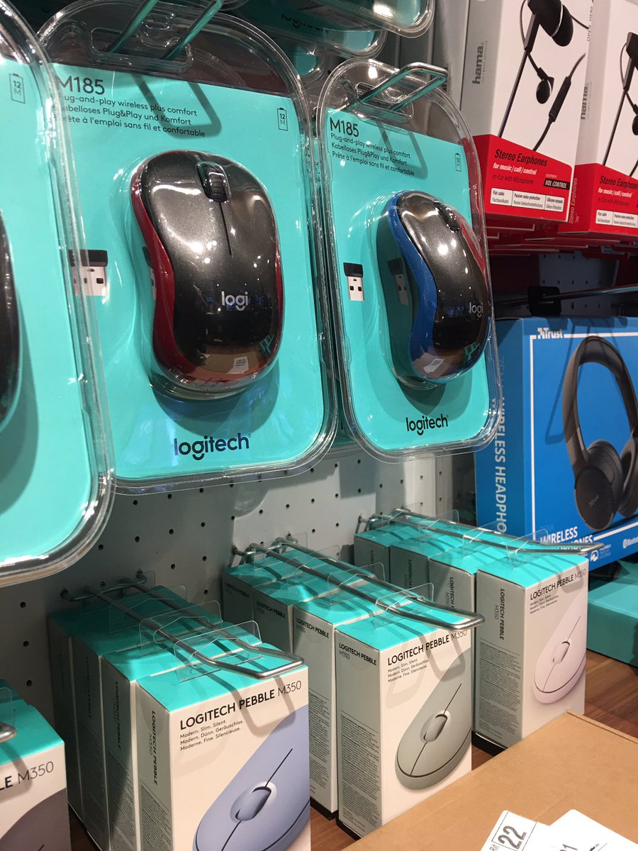 ToniMelenhorst's tweet photo. Zo, de schappen hangen weer vol met bruikbare, kleurrijke en design computermuizen van topkwaliteit, Logitech. Uiteraard ook online te bestellen. !pet boekverkopers Hoogeveen. https://t.co/2cluCCFJrq https://t.co/1PodkgVkz7