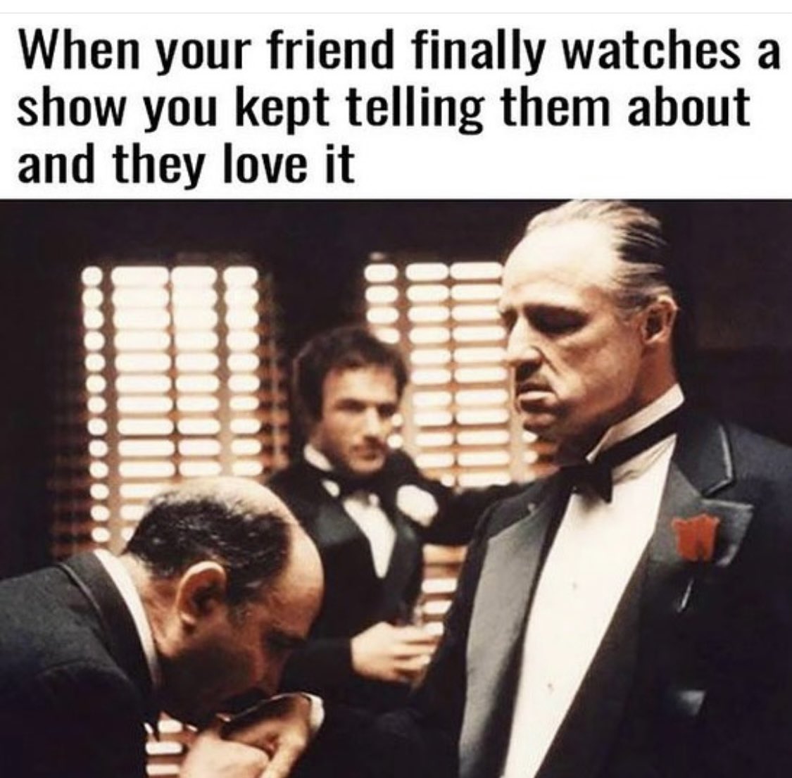 iloveposters's tweet photo. What’s a show this has happened to you with? 😂 https://t.co/nCelPxuX6J