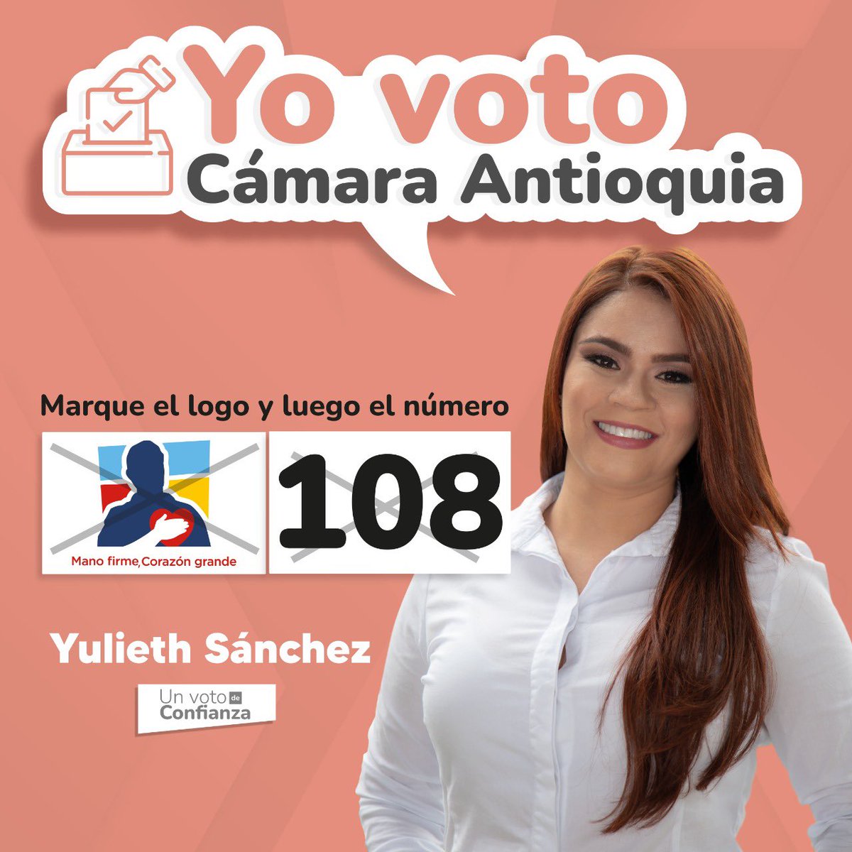 Yuliethandreas4's tweet photo. #unVotoDeConfianza #CD108 https://t.co/vSCdBedEmz
