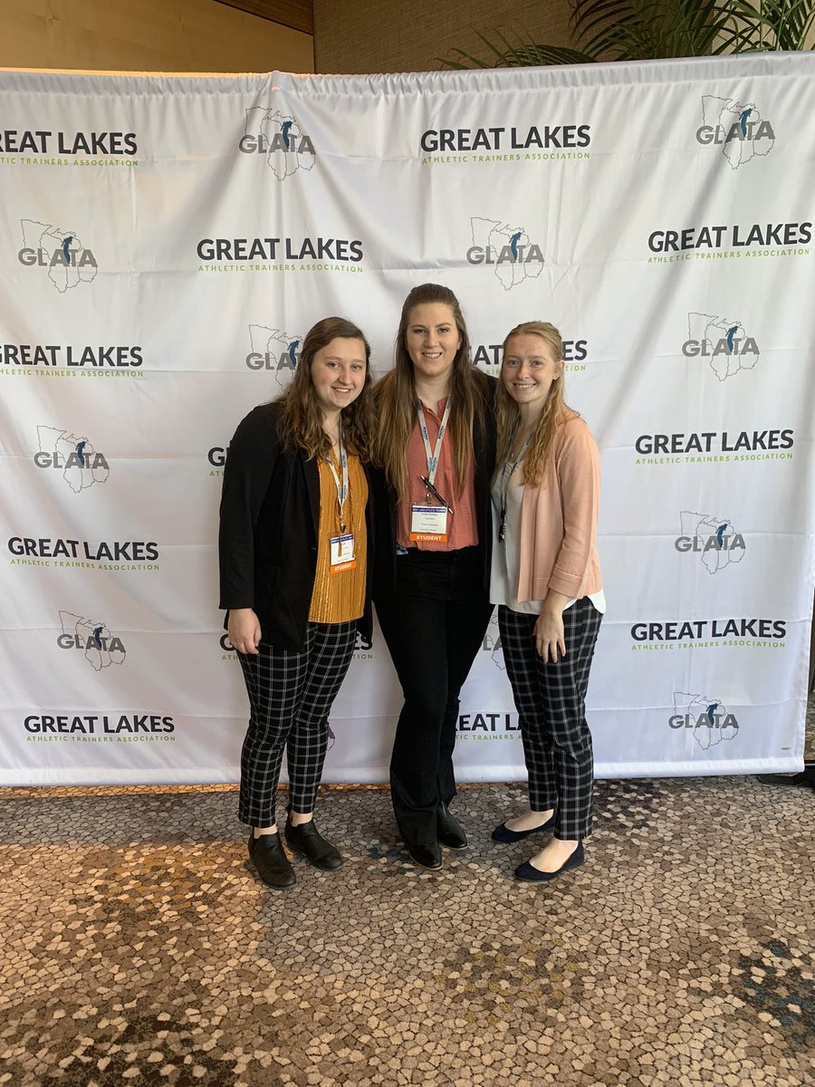 karli_peanut's tweet photo. First time going to GLATA. So many amazing Athletic Trainers and speakers to learn from and look up to. https://t.co/iJuPJv04Q8