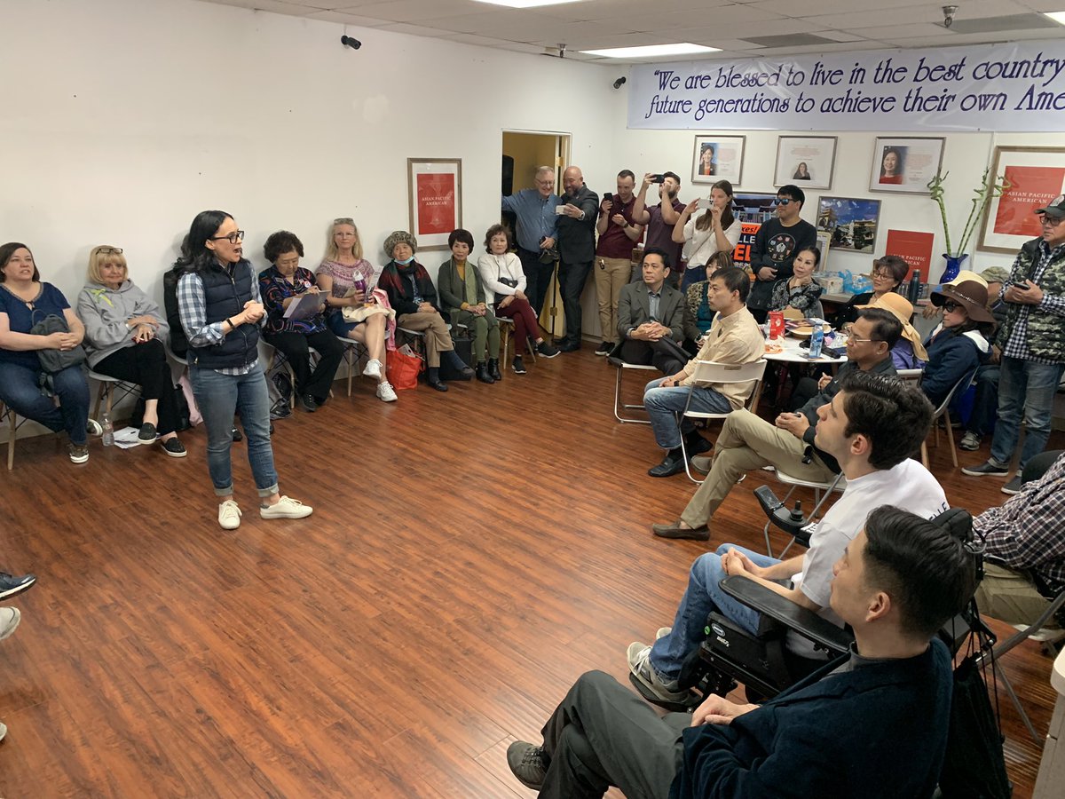 polisci_bryan's tweet photo. HUGE turnout for our California Day of Action with @millanpatterson & @MichelleSteelCA! Energized Vietnamese and Youth volunteers spoke to Voters all across CA-45 today including #LittleSaigon, #Rossmoor and #GardenGrove. #LeadRight #CAVictory https://t.co/D7PX2t4yrq