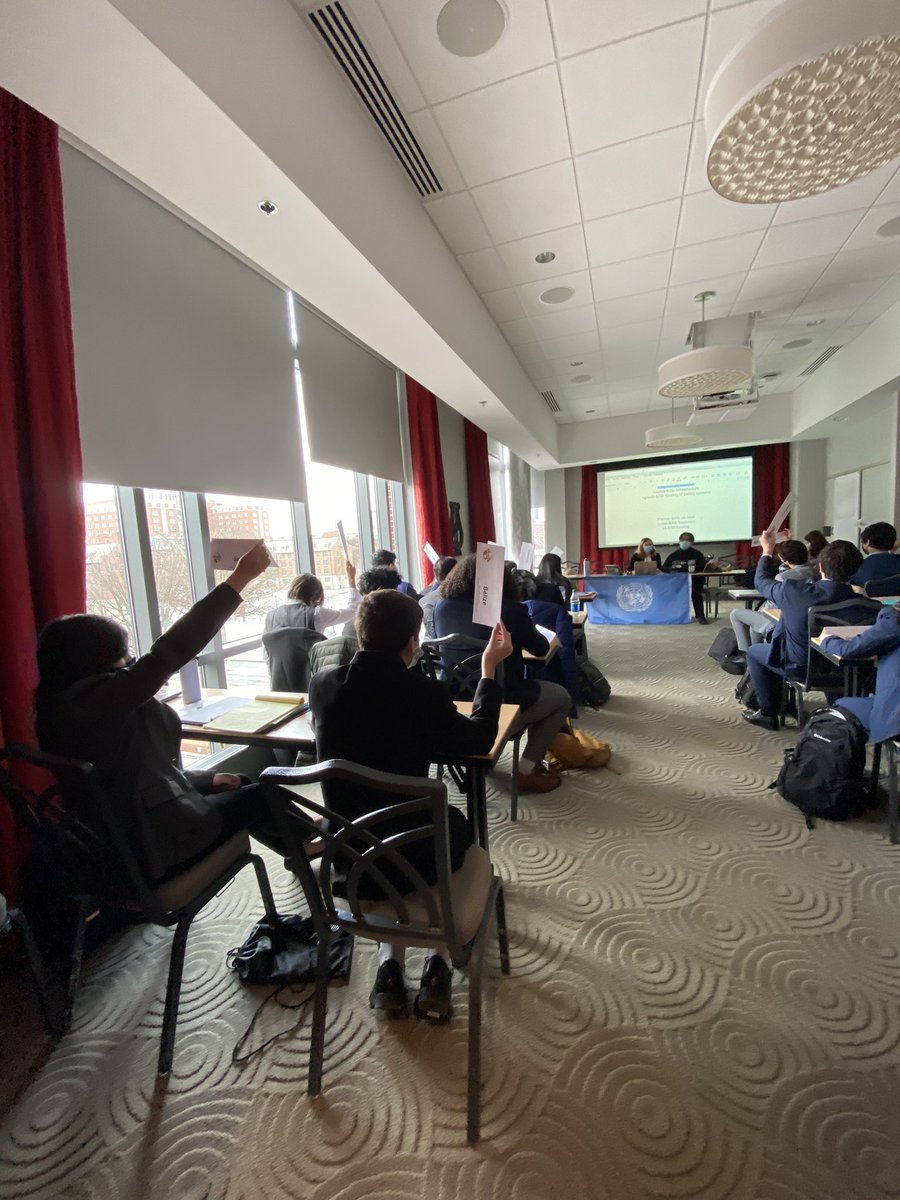 STVMMUN's tweet image. Rigorous diplomacy in action! #STVMMUN