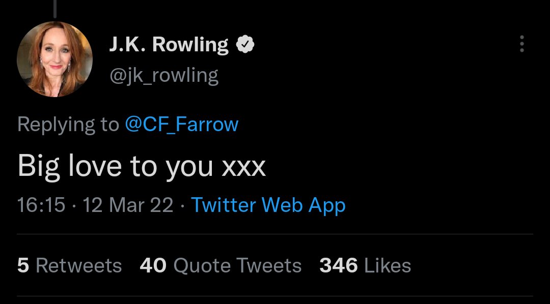 theworstkirst's tweet image. "Supposedly on the side of gay rights". Yeah, that about sums up JK.