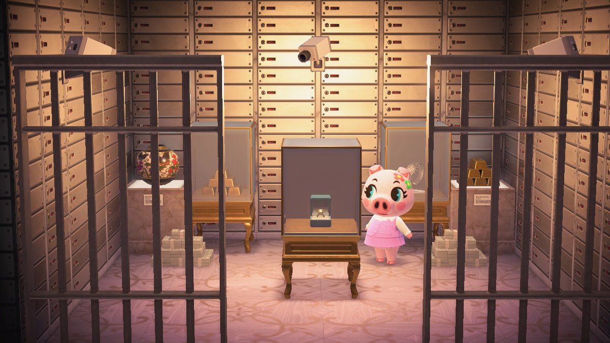 AC_Juniper's tweet photo. Gala's piggy bank #HHP #AnimalCrossing #ACNH #NintendoSwitch https://t.co/PFLRWnRyRH