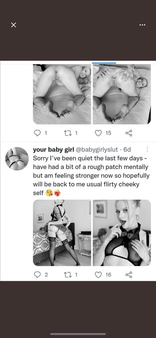 Please report @babygirlyslut for stealing my content! 😡😡 I&rsquo;m already blocked so I need your help to get<a class="tags" target="_blank" title="On Twitter" href="/?out=eyJ0eXAiOiJKV1QiLCJhbGciOiJIUzUxMiJ9.eyJpYXQiOjE3MjE1NDg0MDYsImlzcyI6InR3cG9ybnN0YXJzLmNvbSIsIm5iZiI6MTcyMTU0ODQwNiwiZXhwIjoxNzUzMDg0NDA2LCJyZWRpcmVjdF91cmwiOiJodHRwczovL3R3aXR0ZXIuY29tL2JhYnlnaXJseXNsdXQifQ.P3y3mbHRboj83ZRx1N51RT_9mlKPUXgsoWP8lTsazSbNDqSO260zXUEdzYp_scUMkhBzsl6Zj9vGa7xNstcJgg">@babygirlyslut</a>
