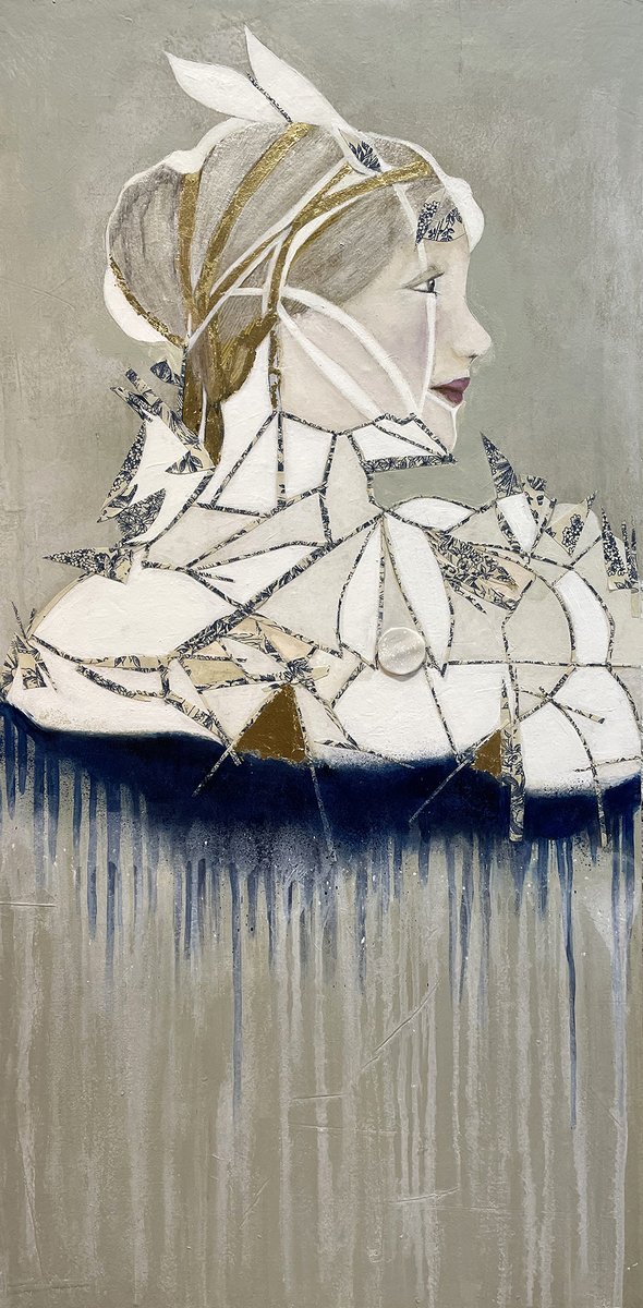 WomensArtForAll's tweet photo. Karenina #Fabrizzi #WomensArt #ArtByWomen •A Small Deviation Of Truth• https://t.co/9rmytdyFez