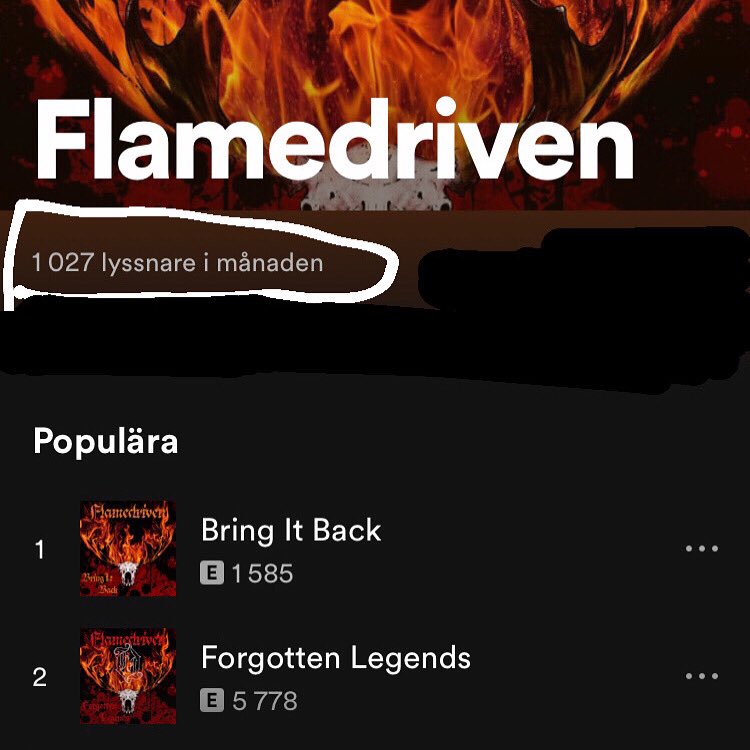flamedrivenband's tweet photo. Over 1000 listeners per month…
That is just insane! Thanks to everyone for the amazing support and feedback, we truly appreciate everyone in our community and we can’t thank you all enough! 🔥
#Flamedriven #metal #music #groovemetal #metalband https://t.co/zHuCDx3kDQ