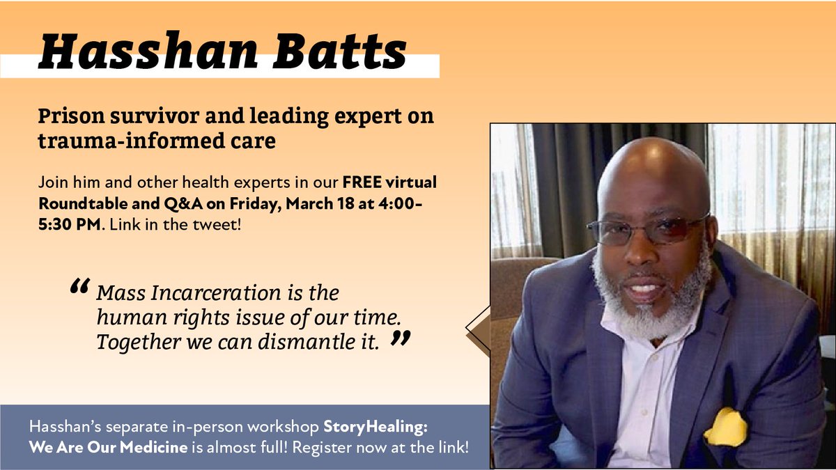 moravianwriters's tweet photo. Join Hasshan Batts in our Roundtable and Q&amp;A, or grab a spot in his workshop here! https://t.co/F7R8KgDnrj https://t.co/cf2sYPiWQg
