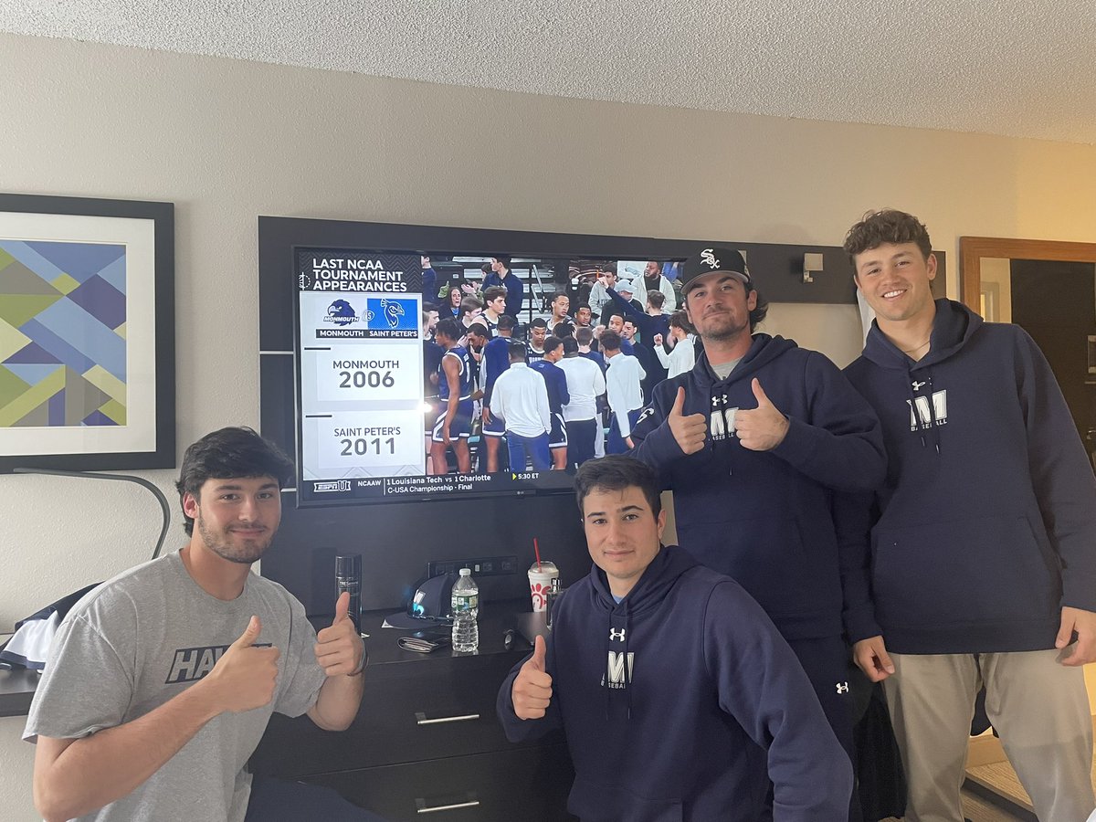 Nicky_Boy_11's tweet photo. @MonmouthBBall @MUHawksBaseball  checking in, down in Richmond VA watching the hawks 🏆🏆 https://t.co/P3c3VPJtKH