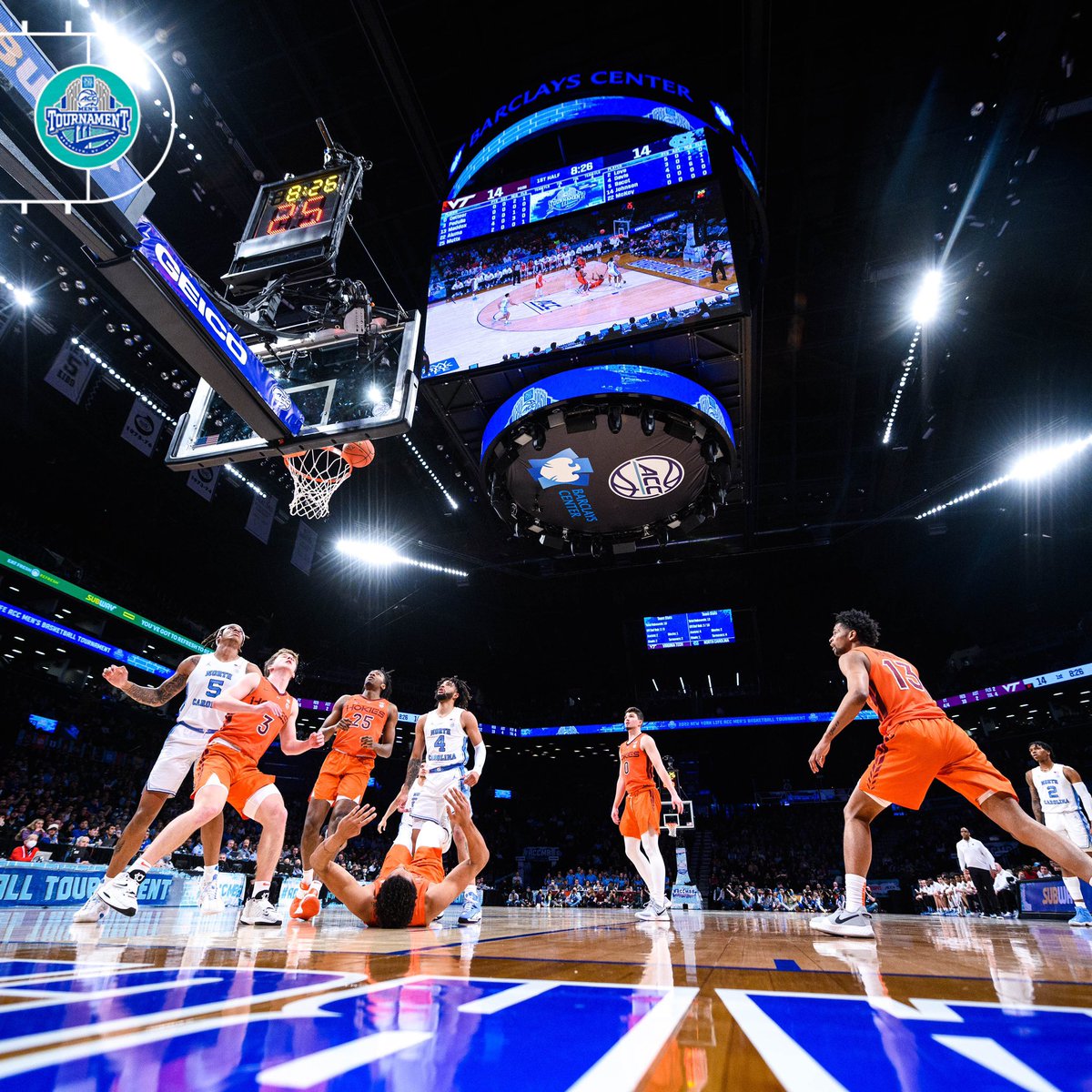 accmbb's tweet photo. Let’s hear it for the HOKIES. 🔥🦃

@HokiesMBB | #ACCMBB🏆 https://t.co/2yZuqYw2db