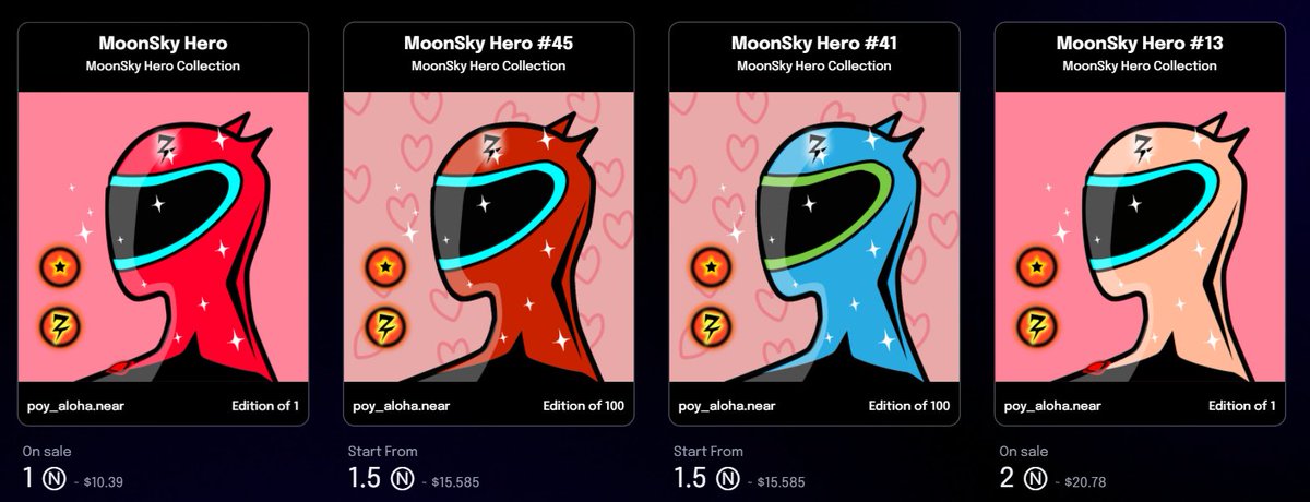 MoonSky Hero (NFT) tweet media
