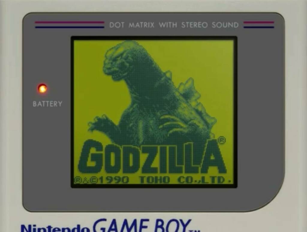 retropunk88's tweet photo. ゴジラくん 怪獣大行進 (1990) #godzilla #kaiju #nintendo #twitch #nostalgia #retro #gamer #retrogaming #retrogames #retrogamer #videogames #nerd #geek #gameboy #gameboycolor #nes #snes #8bit #90s #handheld #ゲームボーイ https://t.co/4sbqTuIyHH https://t.co/1GRKLVMB8N