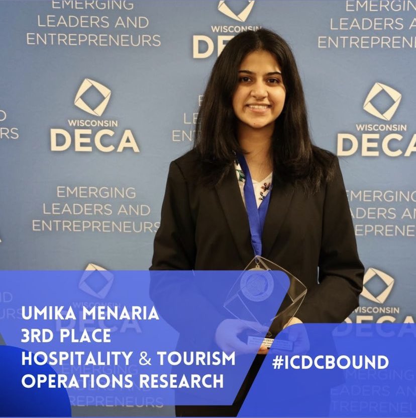 Congrats to Umika! #ICDCBOUND
