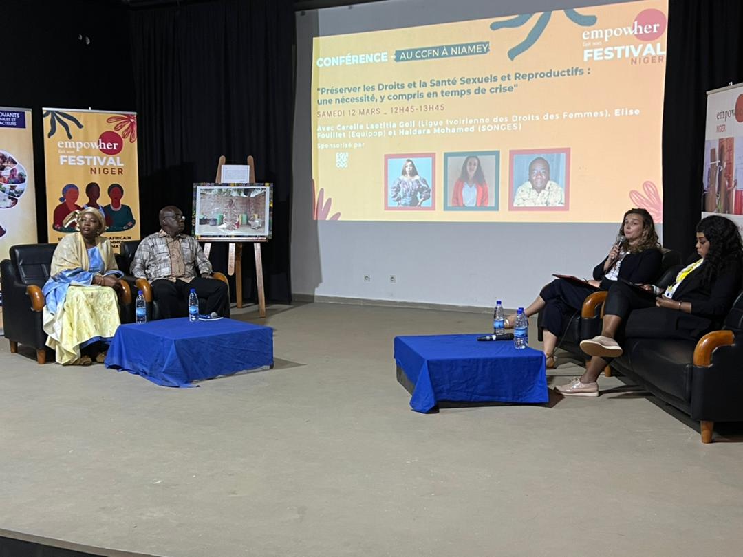 AnbefOfficiel's tweet photo. https://t.co/DVfCJBbxDT
#Festival 
Retour en image sur la participation d’ANBEF au 1er festival ouest africain pour l’égalité Femmes-Hommes et le climat organisé par Empowher au CCFN Jean Rouch de Niamey.
#ANBEF
IPPF Africa Region https://t.co/zBhhCfN58y