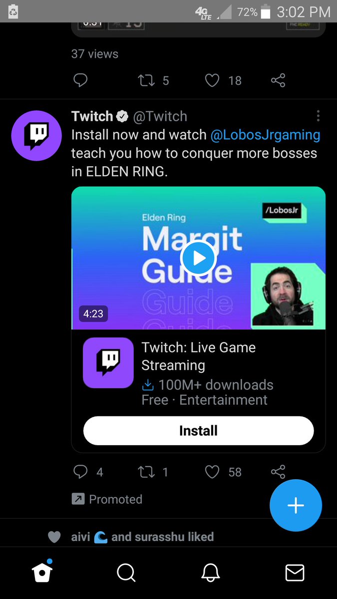 Just got this ad, twitter must think I'm some fake souls gamer. Listen here algorithm, I've been "gud" at souls games since we still spelled it "good".