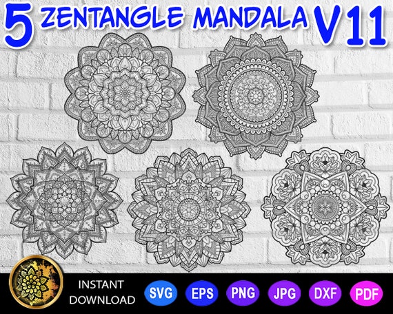 ArtDesign_by_VC's tweet image. 5 Zentangle Mandala Bundle tinyurl.com/y44j9ygj via @EtsySocial #mandala #lineart #Digitalfile #mandalasvg