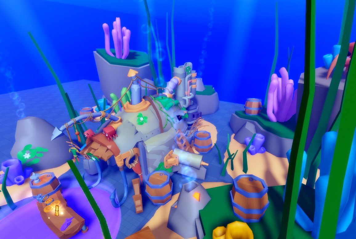 AquaGamesTeam's tweet photo. Introducing The Merchant Shop! 🛍️

|#RobloxDev|#Roblox|#Lowpoly|#robloxart| https://t.co/ss4lmh4qvb