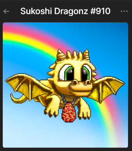 nicoserrette's tweet photo. @SukoshiDragonz_ Minted today.... didn't get the PS5, better luck next time. https://t.co/RiJHULPyry