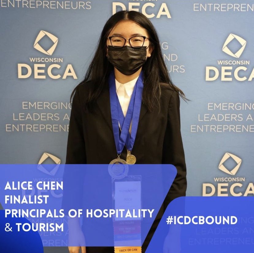 Congrats to Alice! #ICDCBOUND