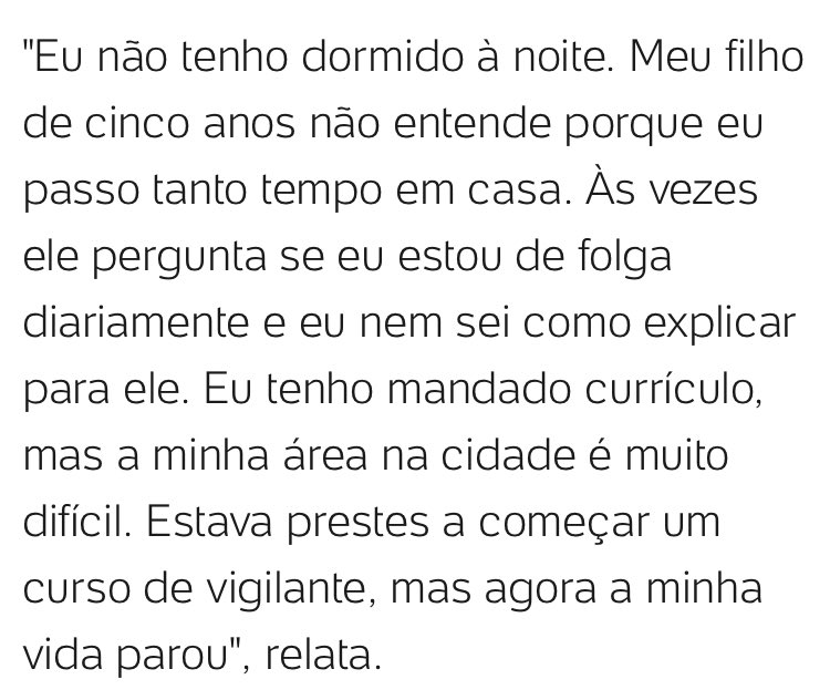 Viu a matéria sobre o porteiro   DEMITIDO pq correu para socorrer vitimas de um acidente? A empresa disse que ele não podia sair do posto de trabalho. Ele é um herói e pai de 3 filhos. Falei com Sr. Juliano e ele segue desempregado. Bora mandar um PIX? juliano_vivo@hotmail.com
