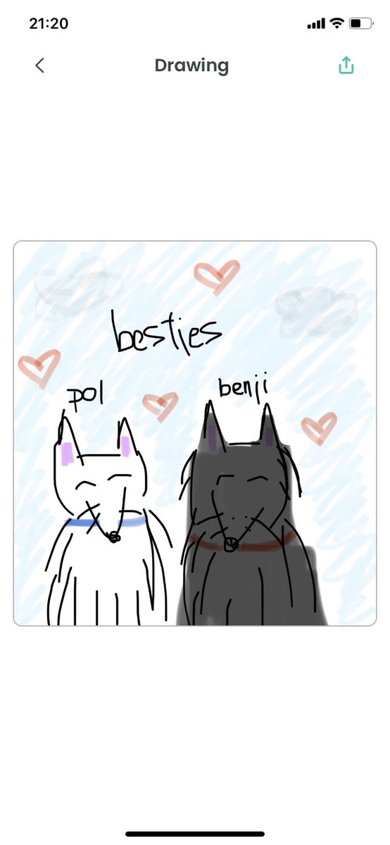yumventi's tweet photo. my bestest best friend his drawing so cute fr https://t.co/tb6IzZQxvz