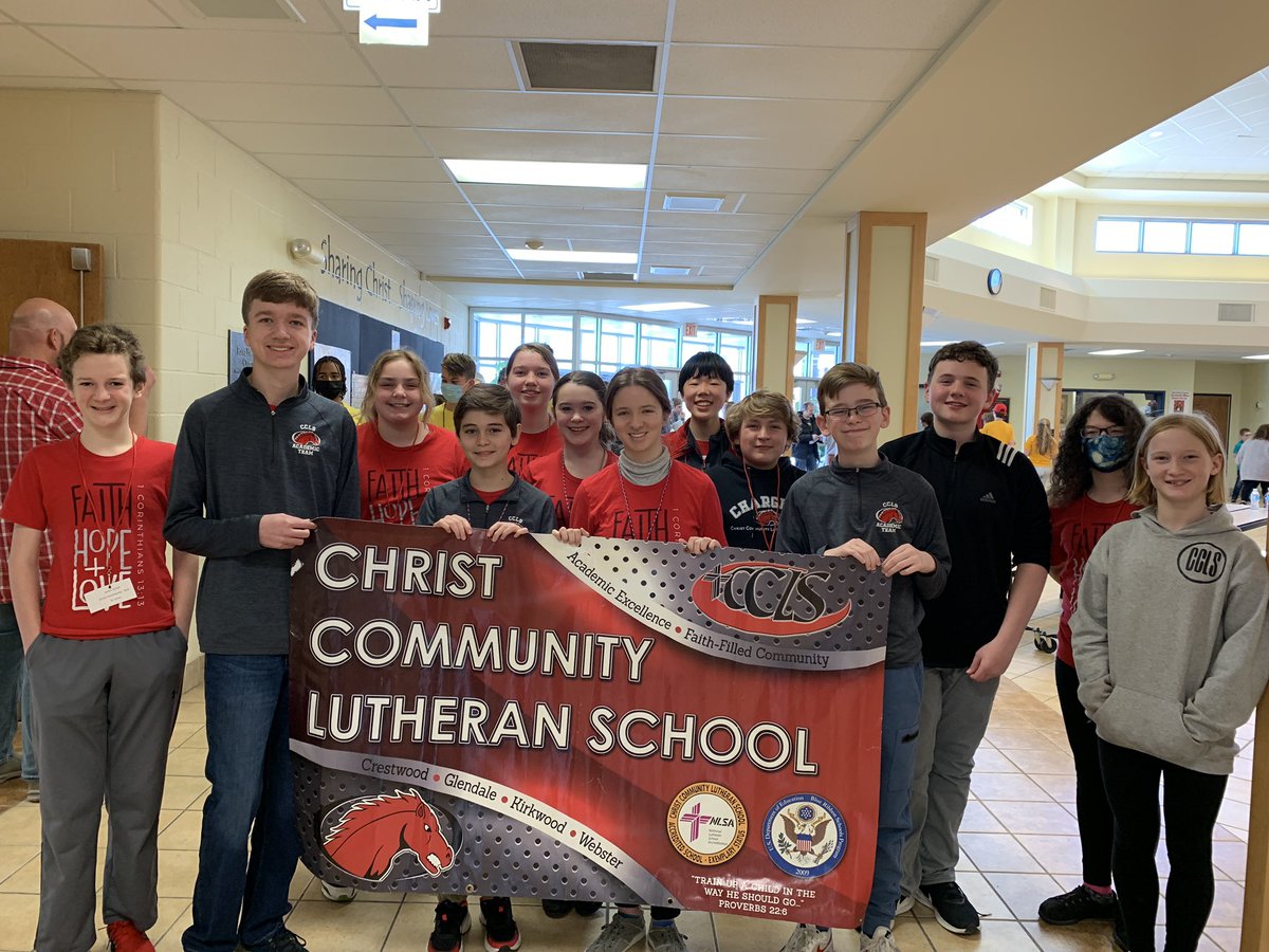 CCLSAlbers's tweet photo. The two @CCLSChargers academic teams competed in the State Scholar Bowl this weekend. The red team gained experience and did a great job. The white team is the state champion, going undefeated the entire tournament! Congratulations to all the competitors! https://t.co/Cl9djcVvCx