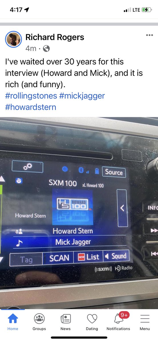 CryingSamSays's tweet photo. @MickJagger Thank you for that interview with @HowardStern! And, yes, like Howard expressed - you have to go back. Love you! https://t.co/A6BKZmZ4zE
