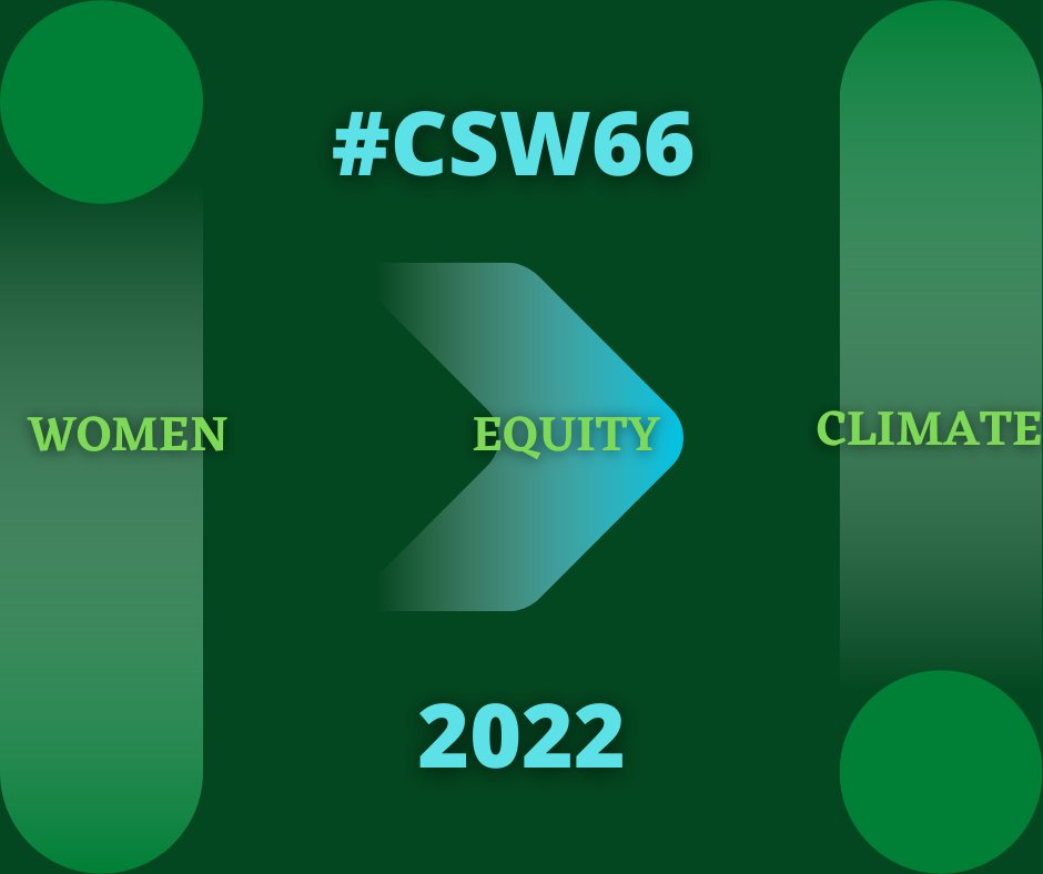 Climate shocks place young women, at increased risk of human trafficking, sexual and gender-based violence, and unplanned pregnancies, and allow for the resurgence of harmful practices such as child early and forced marriage. #CSW66 #climateaction