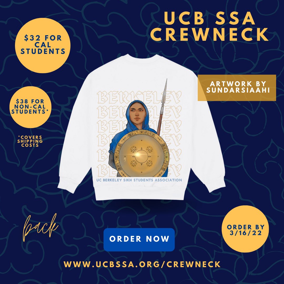 UCBSSA's tweet photo. 📣📣 SSA Crewnecks are now available!
Get yours NOW at https://t.co/5vEZBYLwhL 🤩👕🌟 https://t.co/9OciUSURXB