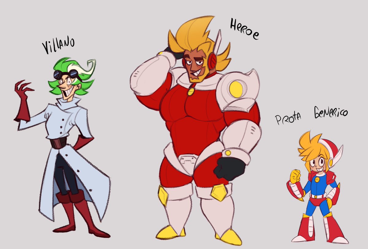 KDraws14's tweet photo. I did this Generic Character Practice when i was bored, A villain and a Hero with his Kiddo, i have made some Minicomics of them too, Hope to show it soon right  here  👀 https://t.co/VFPTTI918l