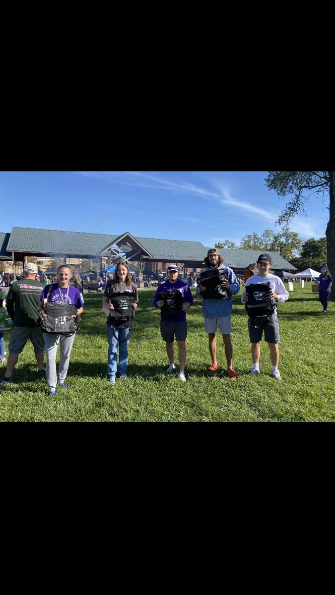 tridentwindco's tweet photo. Planning an offshore wind farm, designing a prototype wind turbine, and doing community out reach all at the same time can seem like a lot to do in 9 months, but due to good communication and time management the TWC team has been able to take it all in stride!! #CollegiateWind https://t.co/R1u724xzeh