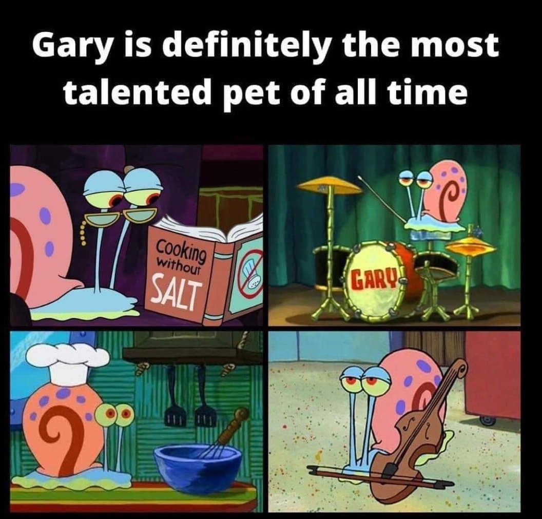 skylarsLust's tweet photo. #gary #SpongeBob #garythesnail https://t.co/XbunmFK7iR
