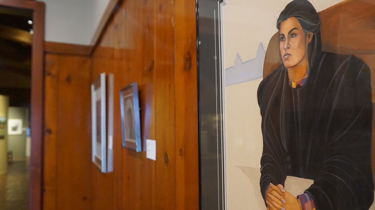 In celebration of #WomensHistoryMonth, our March lobby exhibit features Native American women artists from the Five Tribes and beyond. This month we will be focusing on their stories, the topics they explore in their work, and the impact they continue to make in our society.