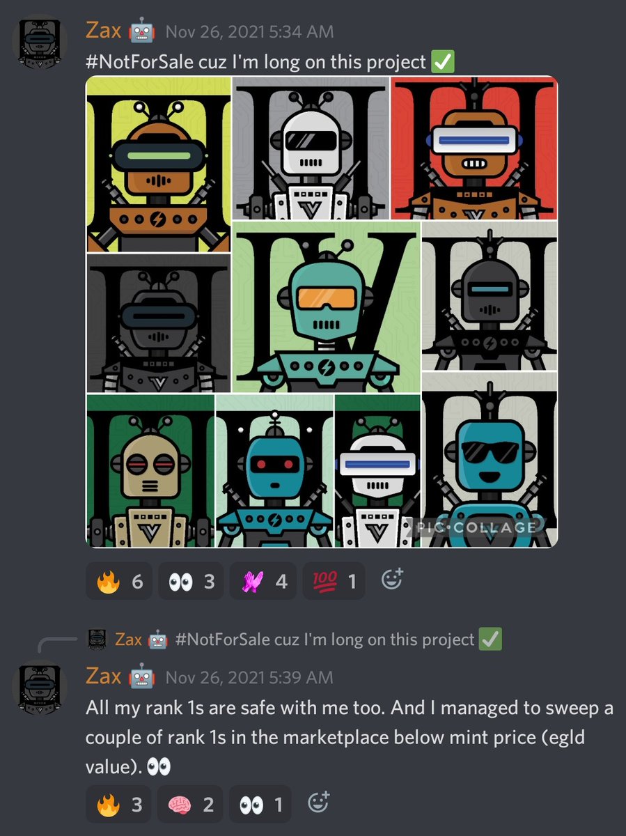 SendMeEGLD's tweet photo. @Gnogen @ValidatorsNFT (4 months later) #StillNotForSale cuz I'm a believer of Validators! 🤖💙 https://t.co/Ybwux9VGwN
