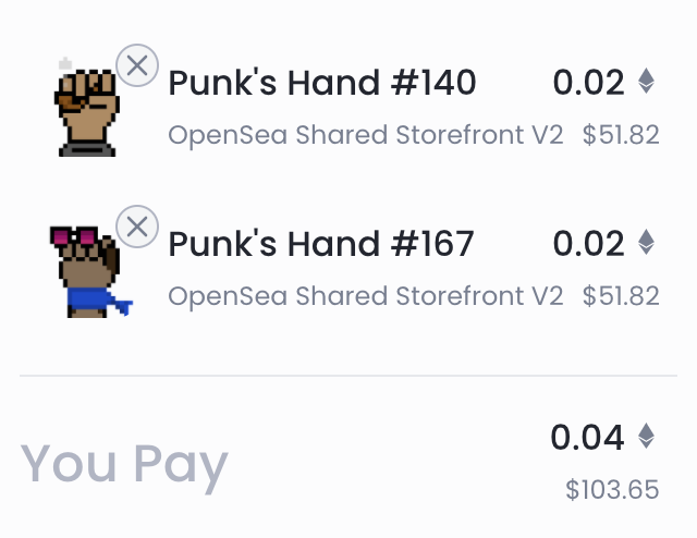 BackPunks's tweet photo. We've got 2 #PunksHands bellow the floor and you can grab both for 0.04 through @gemxyz
Search for Punk's Hand #140 and #167 and add them to cart:
https://t.co/Yq5s3nnAdG https://t.co/s7Jf5NBIBq