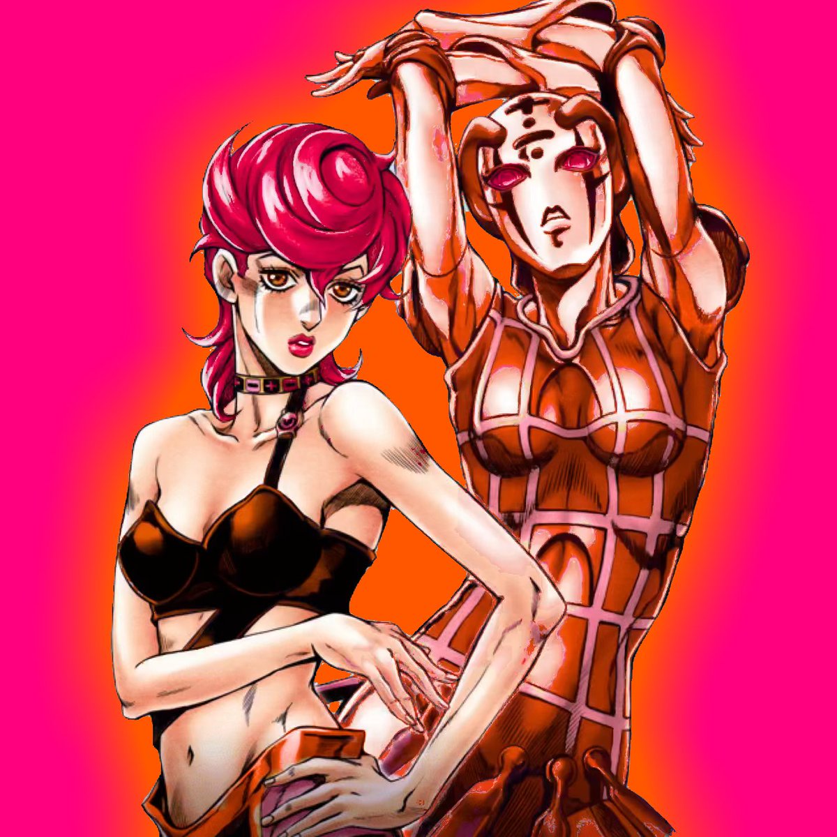 Trish Una with lesbian color schemepic.twitter.com/NKhq2cTzP2. 