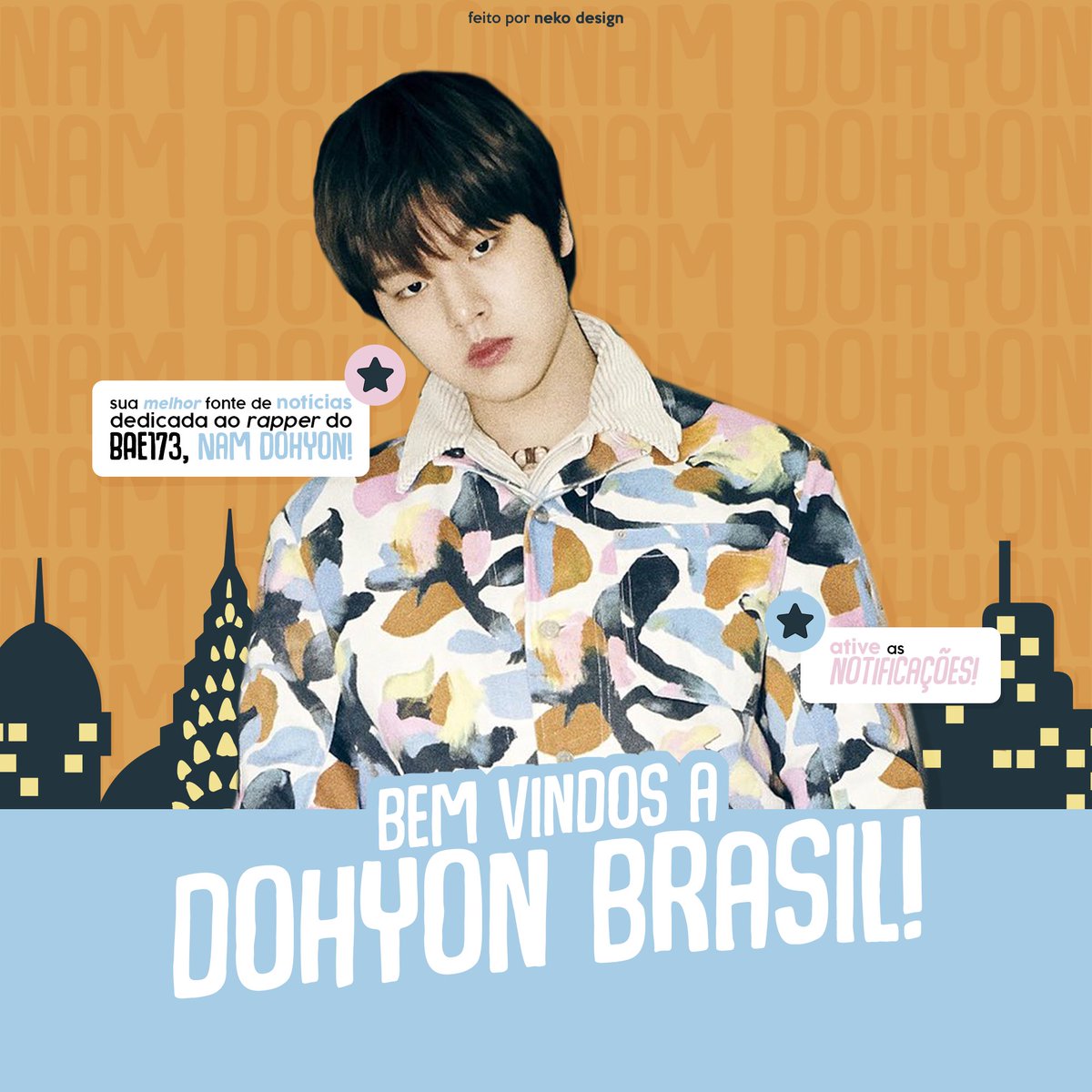 DohyonBrasil's tweet photo. ↪️ 𝐁𝐞𝐦 𝐯𝐢𝐧𝐝𝐨𝐬 𝐚 𝐃𝐨𝐡𝐲𝐨𝐧 𝐁𝐫𝐚𝐬𝐢𝐥 

Sua melhor fonte de notícias dedicada ao rapper do boygroup BAE173, Nam Dohyon. 

🔔 Ative as notificações! https://t.co/Z9E7WWWeV8