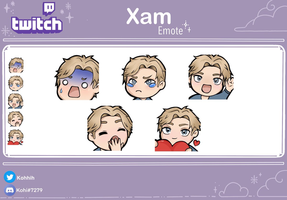 Kohhiih's tweet photo. 🐙 Nouvelles emotes twitch pour @Saylenx  🐙 https://t.co/8gdOf2UfFV
